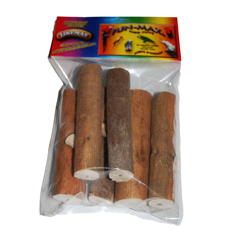 Fun-Max W229 6 SOLA STICK WITH BARK 1″D X 4″