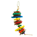 Fun-Max R006 IMPERFECTO SMALL Bird Toy (9″H X 2.5″W)
