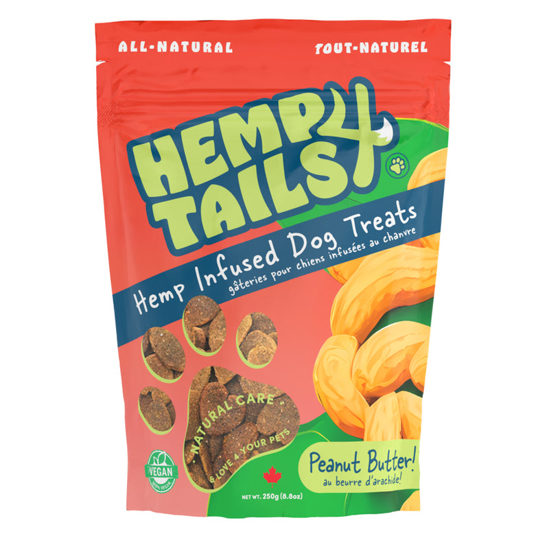 Hemp 4 Tails Hemp Dog Treats – PEANUT BUTTER