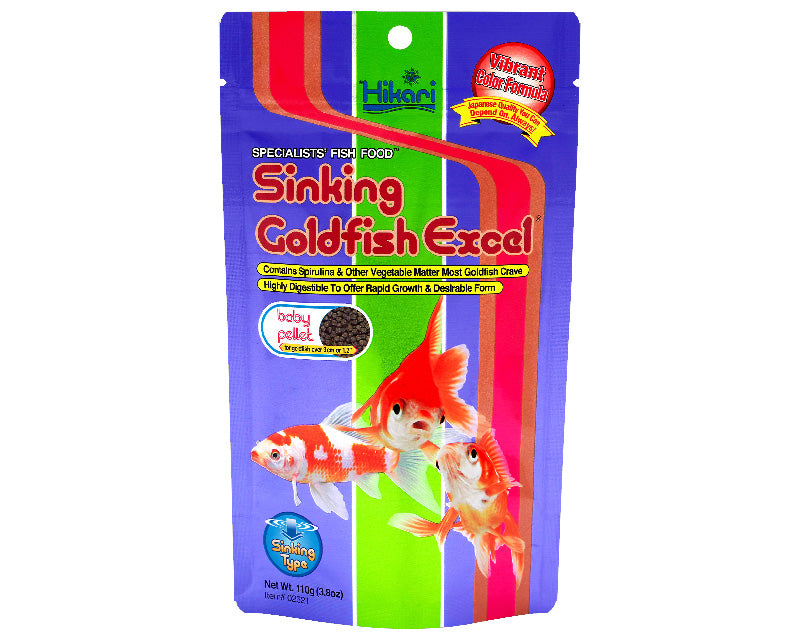 Hikari Sinking Goldfish Excel - Baby Pellets - 110 g