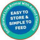 Hikari Bio-Pure Freeze Dried Blood Worms for Pets, 0.42-Ounce