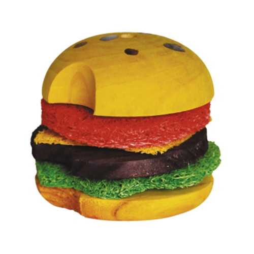 KAYTEE COMBO TOY CRISPY & WOOD HAMBURGER