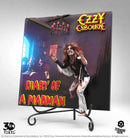 Rock Iconz - OZZY OSBOURNE Diary of a Madman 3D album figure - KnuckleBonz - New - PICK UP ONLY