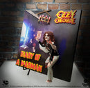 Rock Iconz - OZZY OSBOURNE Diary of a Madman 3D album figure - KnuckleBonz - New - PICK UP ONLY