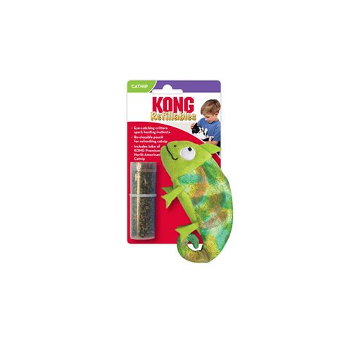 Kong Refillables Chameleon Cat Toy