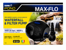 FLUVAL MAX-FLO Pond Waterfall & Filter Pump - For ponds up to 1400 U.S. gal (4800 L)...(Formally Laguna Max-Flo PT8232 pond pump)