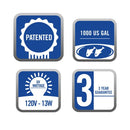 Laguna Pressure Flo 1000 High Performance Pond Filter - PT1725