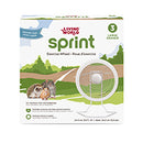 Living World SPRINT 1, 2 and 3 Exercise Wheel - White with metal stand -