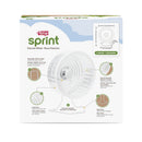 Living World SPRINT 1, 2 and 3 Exercise Wheel - White with metal stand -