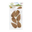 Living World Edible Pine Cones Chew Toy - Brown - 6 pack - 66 g (2.3 oz)