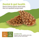 Living World Edible Pine Cones Chew Toy - Brown - 6 pack - 66 g (2.3 oz)