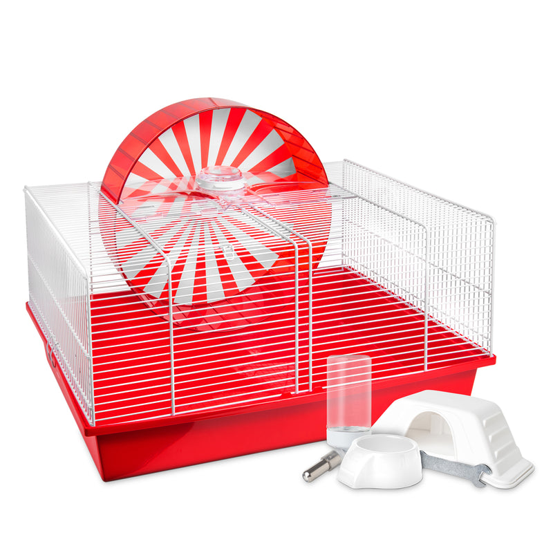 Living World Hamsterval Interactive Hamster Habitat - 50 x 35 x 36 cm (19.7in x 13.8in x 14.2in)