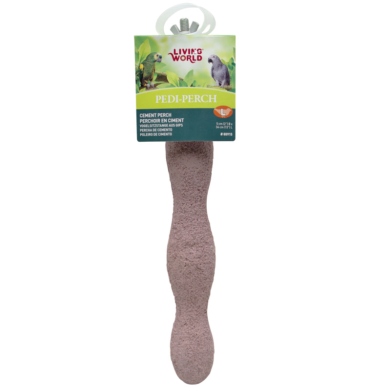Living World Pedi-Perch - 34 cm (13in) - Large - Cement Perch