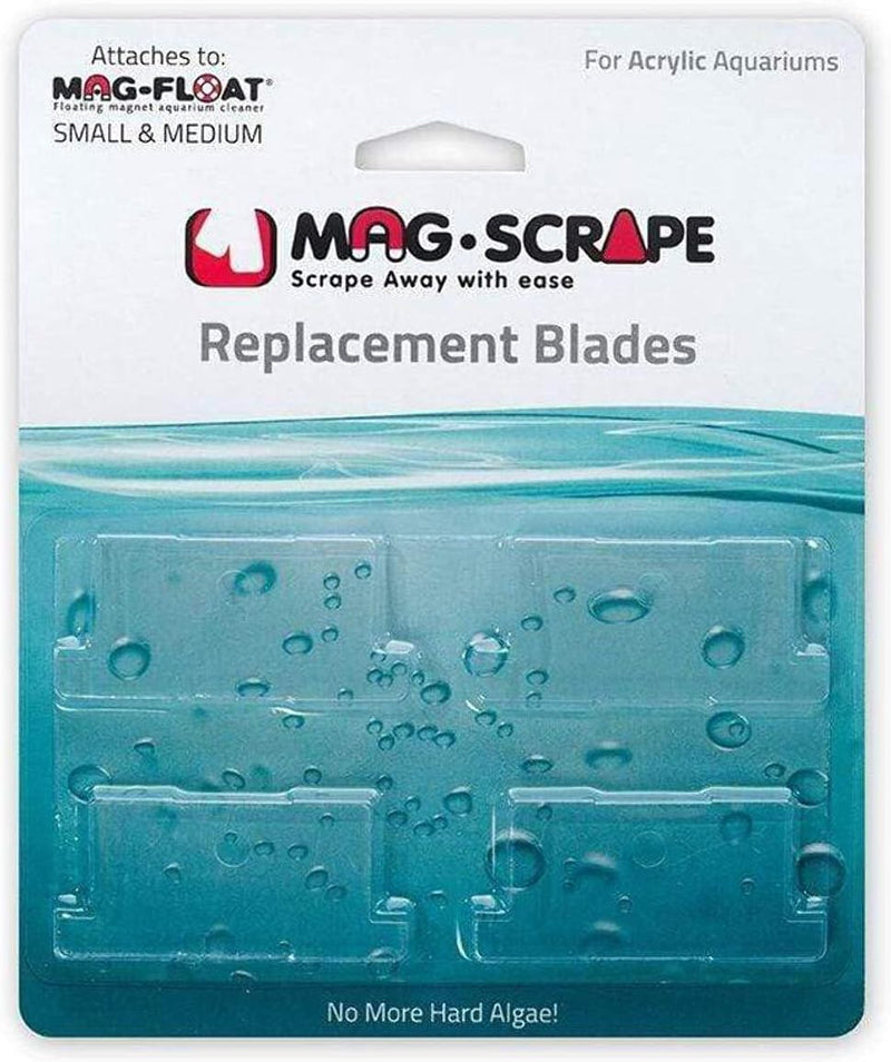 Mag-Float Small to Medium Replacement Blades for Acrylic Aquariums - 00133