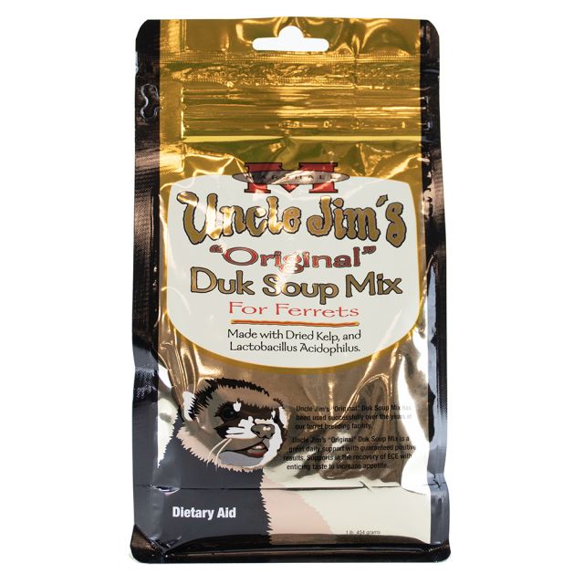 Marshall Uncle Jim's Original Duk Soup Mix for Ferrets - 1lb. (454 grams)