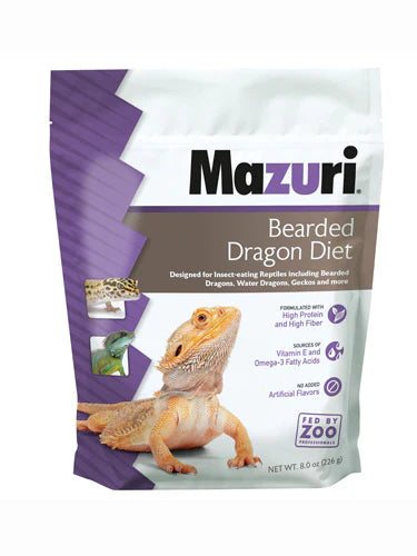 Mazuri Bearded Dragon Diet 8oz.