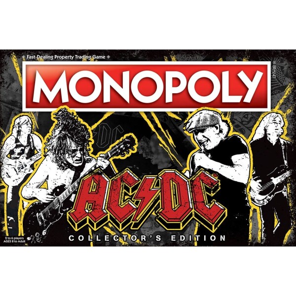 Monopoly: AC/DC Collectors Edition Board Game