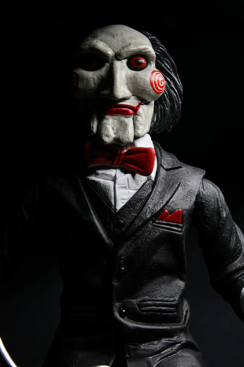 NECA - SAW Billy The Puppet with Tricycle 12 inches - I WANT TO PLAY A GAME...