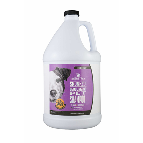 NILODOR SKUNKED! DEODORIZING PET SHAMPOO 1 GALLON