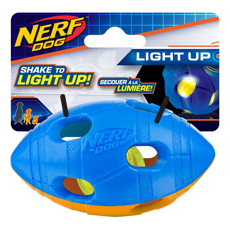 Nerf Dog LED BASH Football - Small - 10.2 cm (4 in)