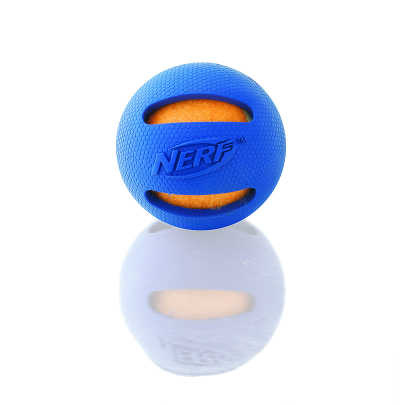 Nerf Dog Rubber Tennis Ball - Blue