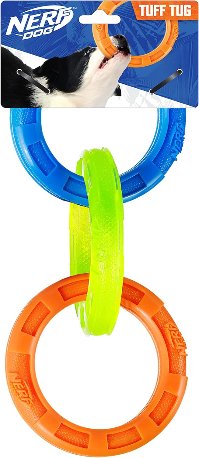 Nerf Dog TPR 3-Ring Tug