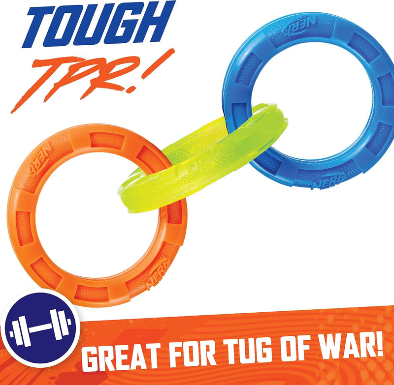 Nerf Dog TPR 3-Ring Tug