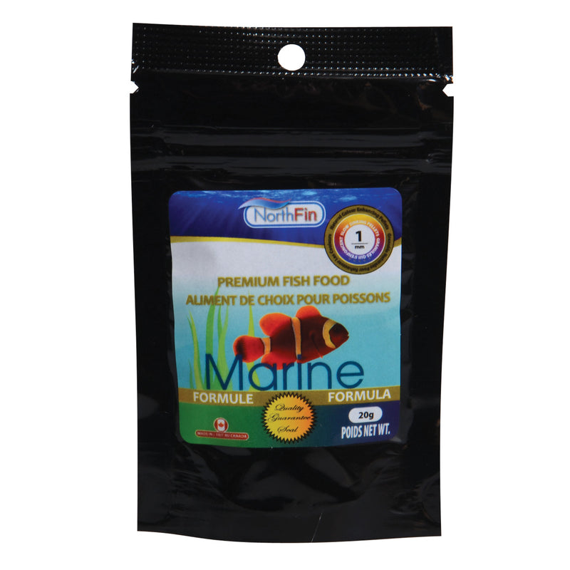 NorthFin Marine Formula - 1 mm Sinking Pellets - 20 g