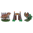 PENN-PLAX Jurassic Park 3-piece Aquarium Ornament Bundle