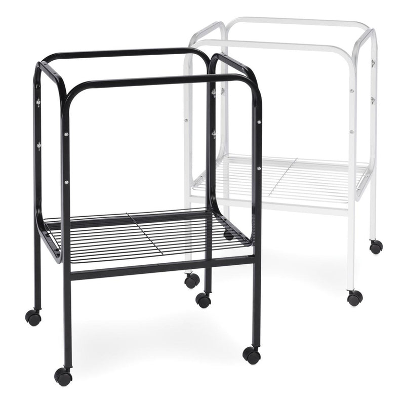 Prevue Hendryx Bird Cage Stand 444 - Black/White - 18"