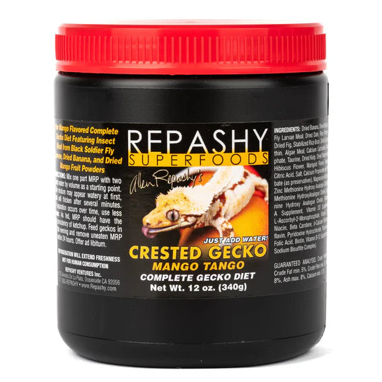 Repashy Superfoods - Crested Gecko Mango Tango Complete Diet 12oz