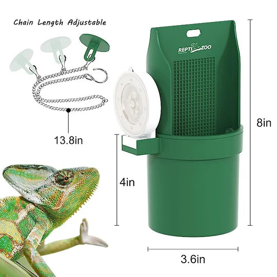 Reptizoo Arboreal Reptile Insect Feeding Dish (Screws)