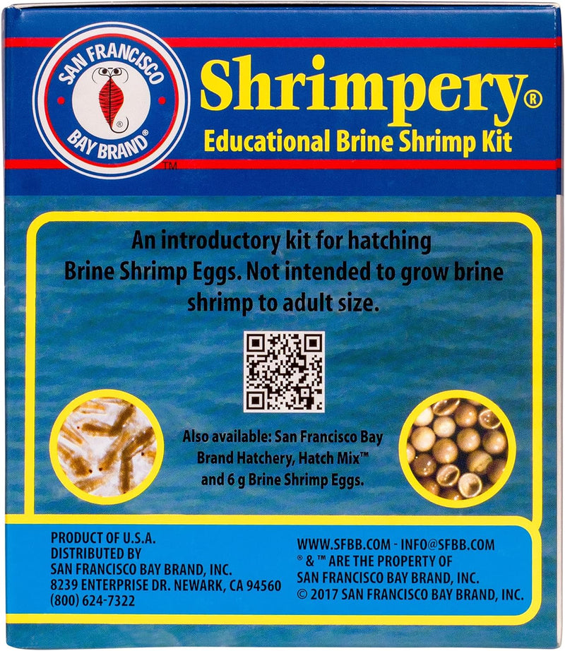 SAN FRANCISCO BAY BRAND SHRIMPERY BRINE SHRIMP KIT FOR HATCHING BABY BRINE SHRIMP