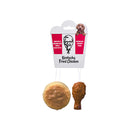 SPOT KFC® Vinyl Biscuit & Drumstick 3" Dog Toy (2 Pack)