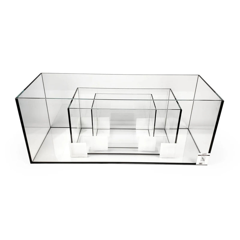 SR Aquaristik Rimless / Frameless Aquarium 45cm x 30cm x 30cm / 17.7″ x 11.8″ x 11.8″ 6mm Glass (14.2 gallons)