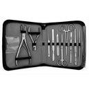 SR AQUARISTIK STAINLESS STEEL FRAGGING TOOL KIT WITH DELUXE CASE (15 PCS)