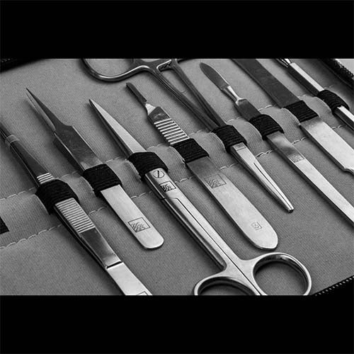 SR AQUARISTIK STAINLESS STEEL FRAGGING TOOL KIT WITH DELUXE CASE (15 PCS)