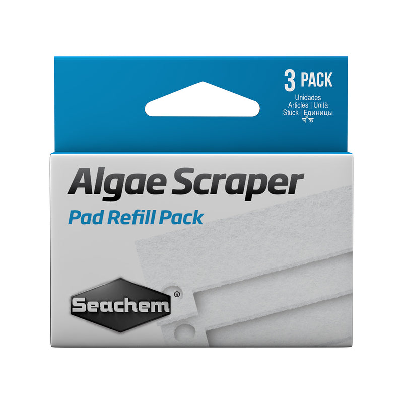 Seachem Algae Scraper Replacement Scrub Pads - 3 pk