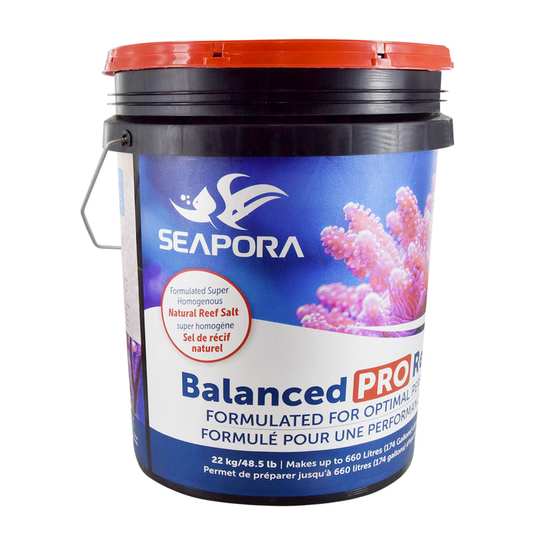Seapora Balanced Pro Reef Salt Bucket - 175