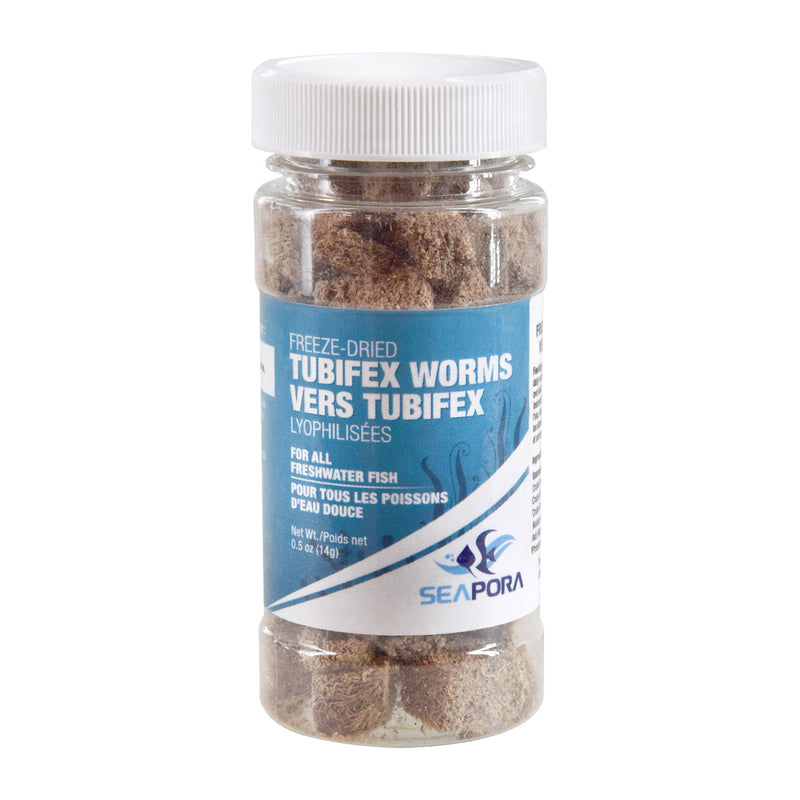 Seapora Freeze-Dried Tubifex Worms - 14 g