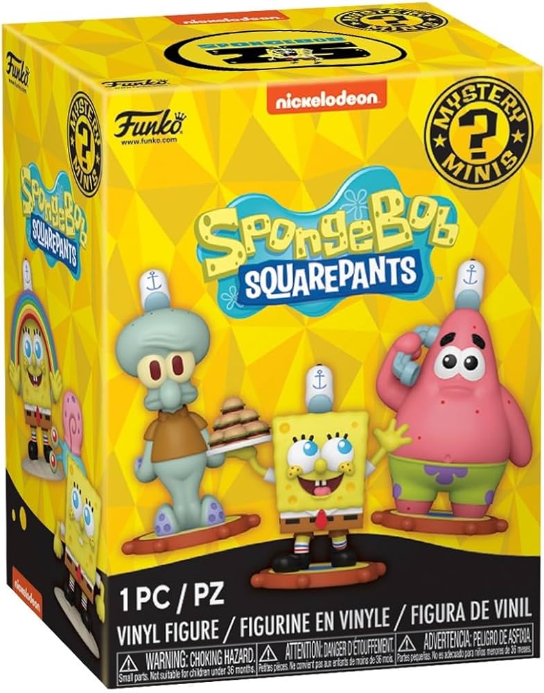 FUNKO Spongebob Squarepants 25th Anniversary Mystery Minis