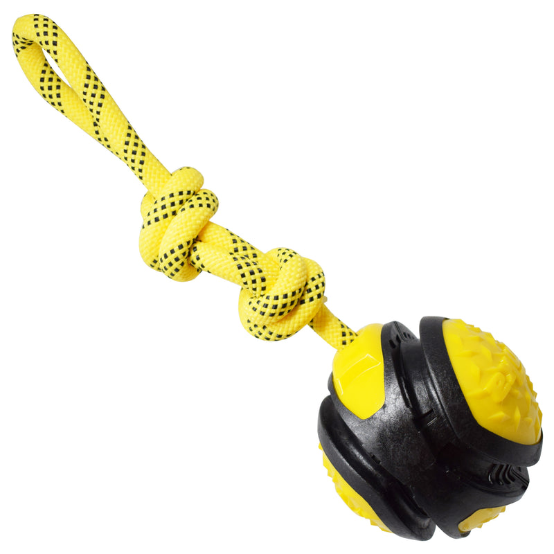 Tonka Diamond Clad Rope Ball, 4 in