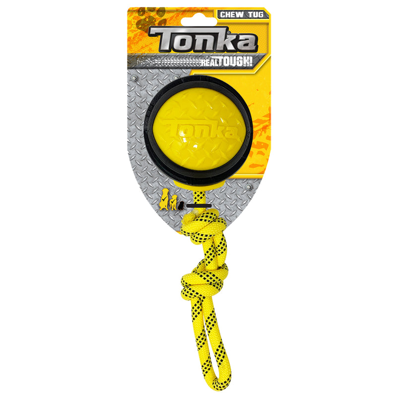 Tonka Diamond Clad Rope Ball, 4 in