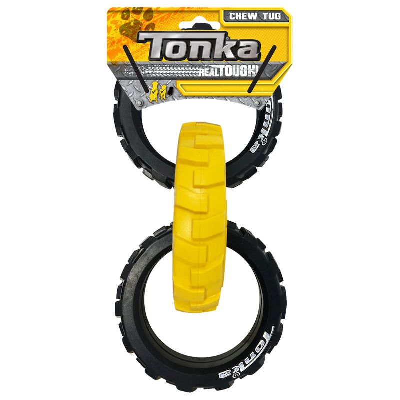 Tonka Flex Tread 3-Ring Tug, 10.5 in