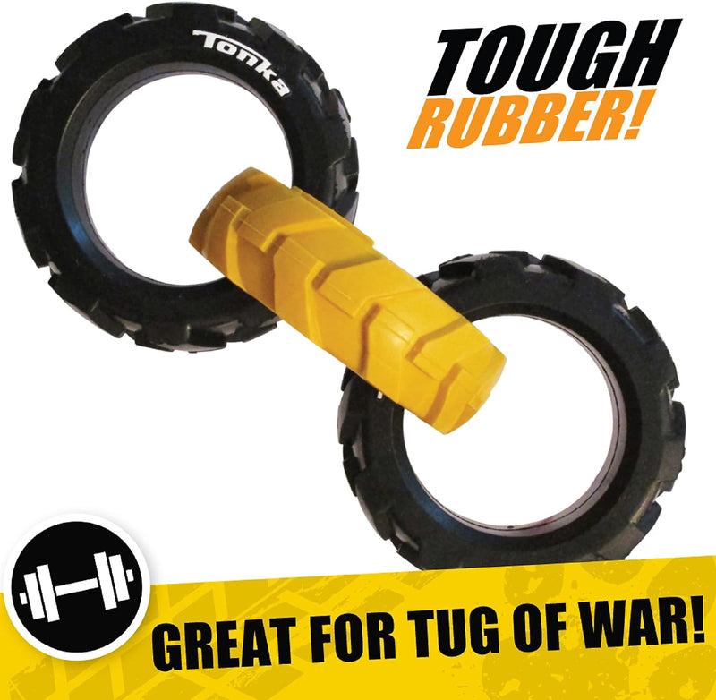 Tonka Flex Tread 3-Ring Tug, 10.5 in