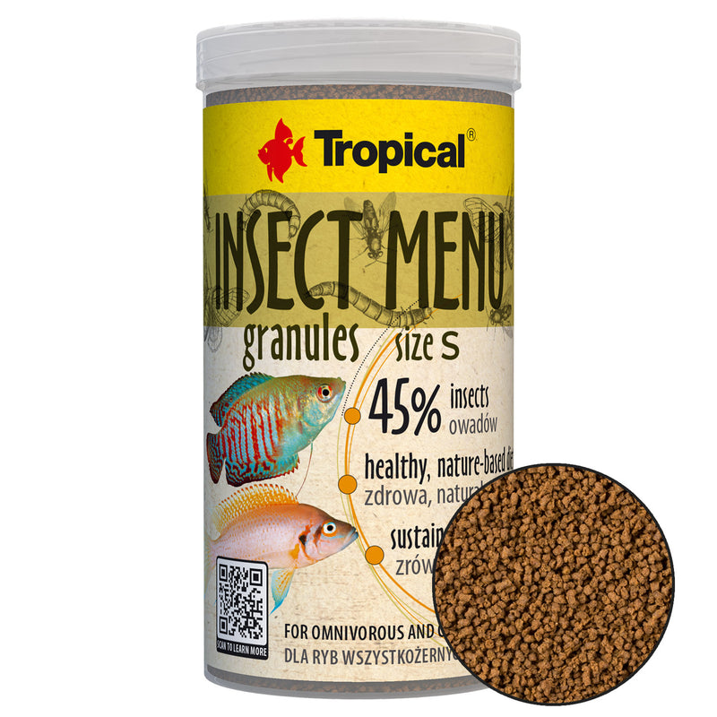 Tropical Insect Menu Granules - Small - 153G