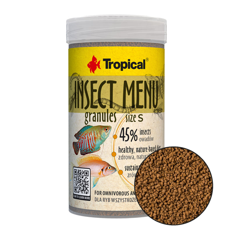 Tropical Insect Menu Granules - Small - 54G