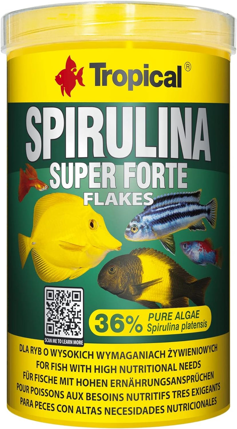 Tropical Super Spirulina Forte Vegetable Flakes - 200 g