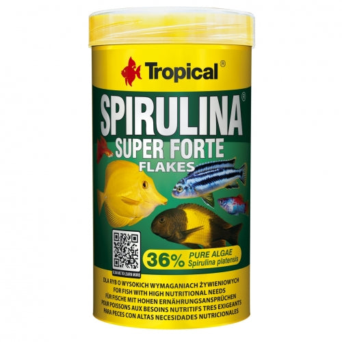 Tropical Super Spirulina Forte Vegetable Flakes - 50 g