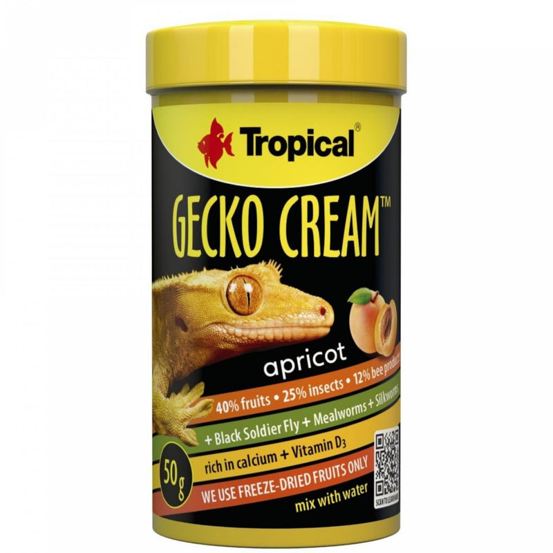 Tropifit Gecko Cream - Apricot - 50g